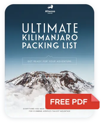Lataa Kilimanjaron pakkauslista PDF:nä
